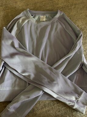 NYLORA Lavender and White Striped Knit Top - ACCEPTING OFFERS